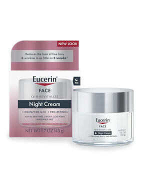 Eucerin Q10 Anti-Wrinkle + Pro-Retinol Night Cream 1.7 oz.